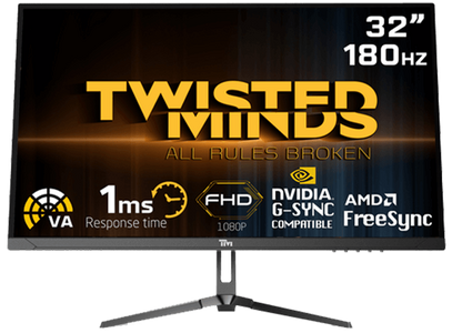 Twisted Minds 32 Inch  FHD 180Hz VA - Gaming Monitor