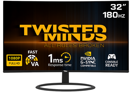 توستد مايندز فل إتش دي 180 هرتز VA منحنٍ 32 بوصة - شاشة جيمينج
