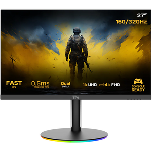 Twisted Minds – 27 Inch 4K 160–320Hz Fast IPS - Gaming Monitor