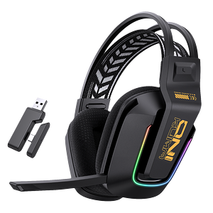 اونيكوما GT828 سماعات العاب متعددة الأوضاع أر جي بي - أسود