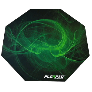 Florpad Venom FM1-1102 - Gaming Chair Mat - Green