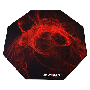 Florpad Fury FM1-1102 - Gaming Chair Mat -Red