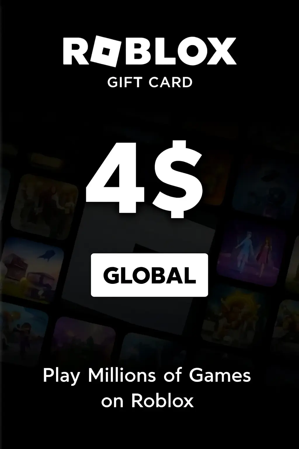 روبلكس كارد 4$ عالمي  للبيع في ألإمارات من خلال Games2all