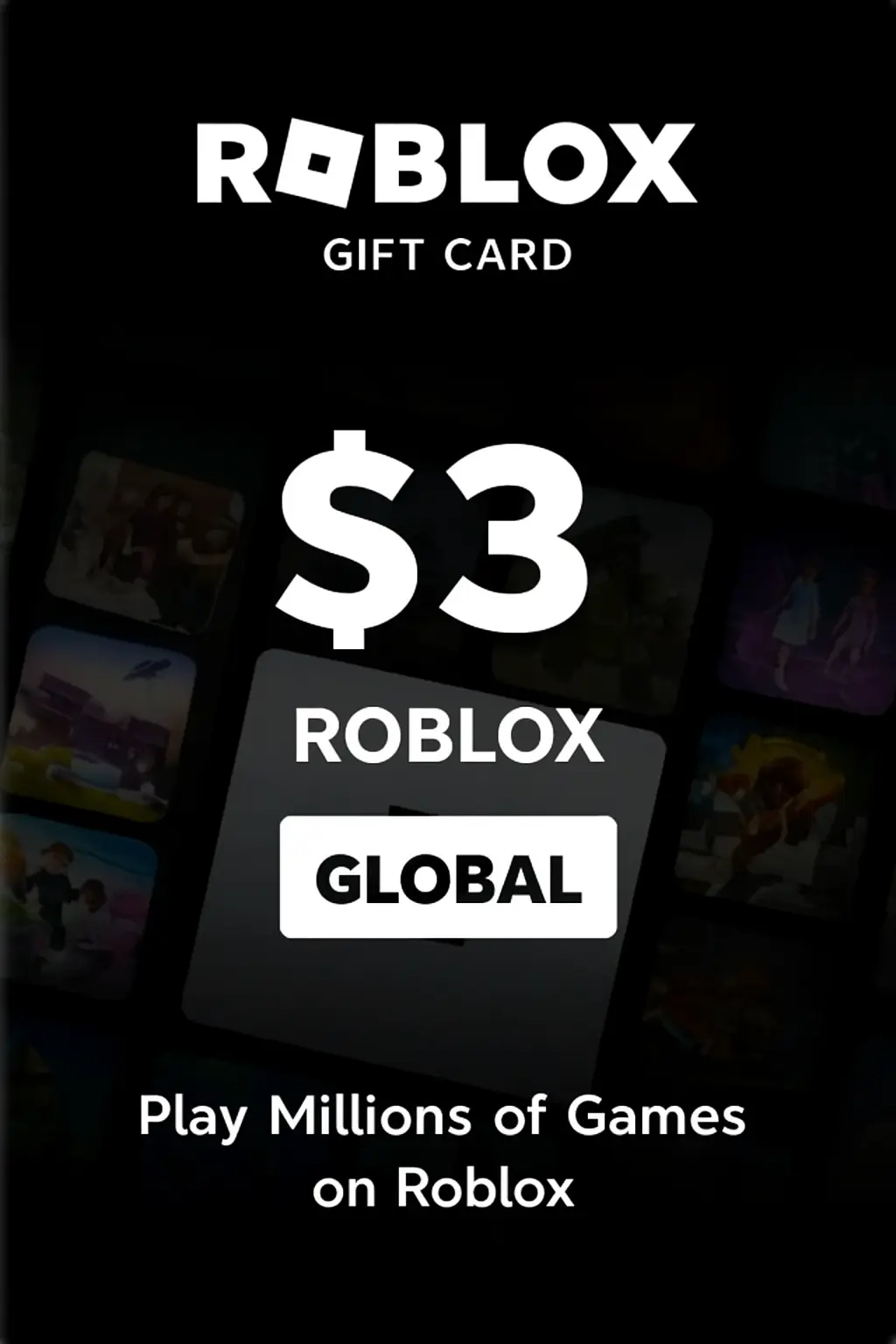 روبلكس كارد 3$ عالمي  للبيع في ألإمارات من خلال Games2all