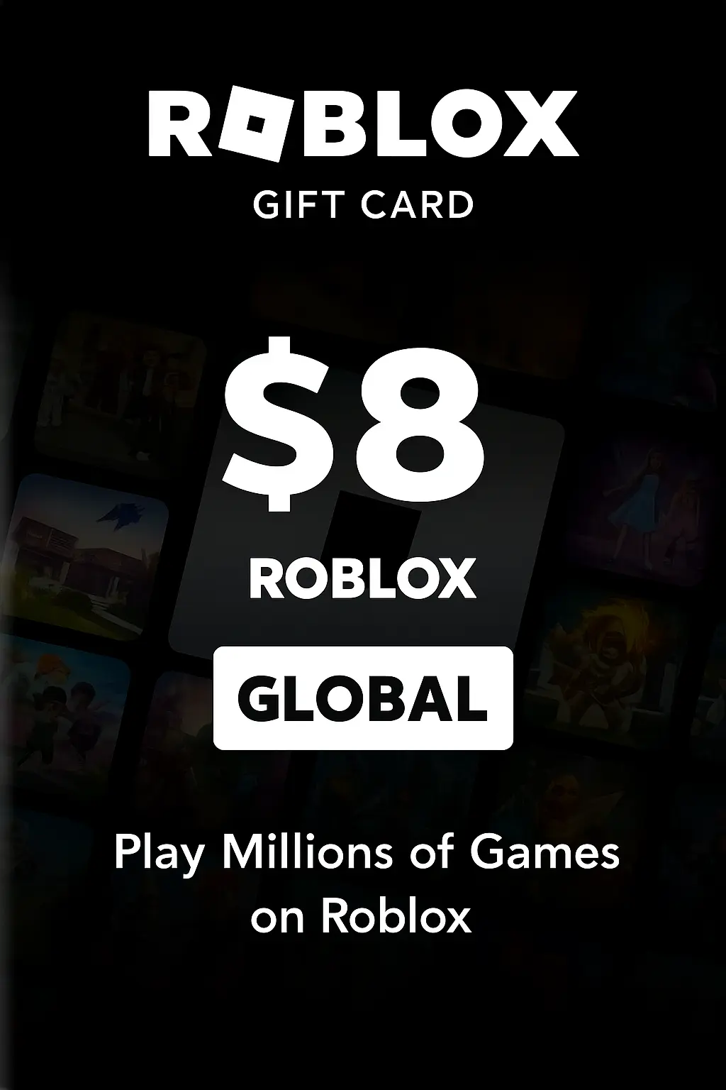 روبلكس كارد 8$ عالمي  للبيع في ألإمارات من خلال Games2all