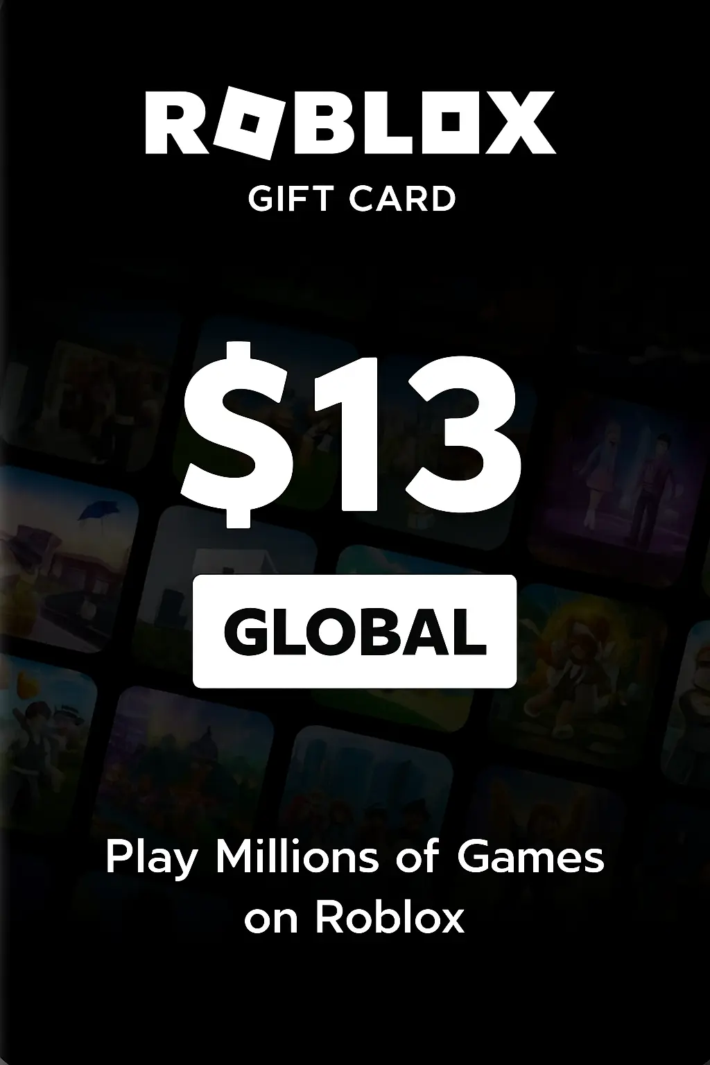 روبلكس كارد 13$ عالمي  للبيع في ألإمارات من خلال Games2all