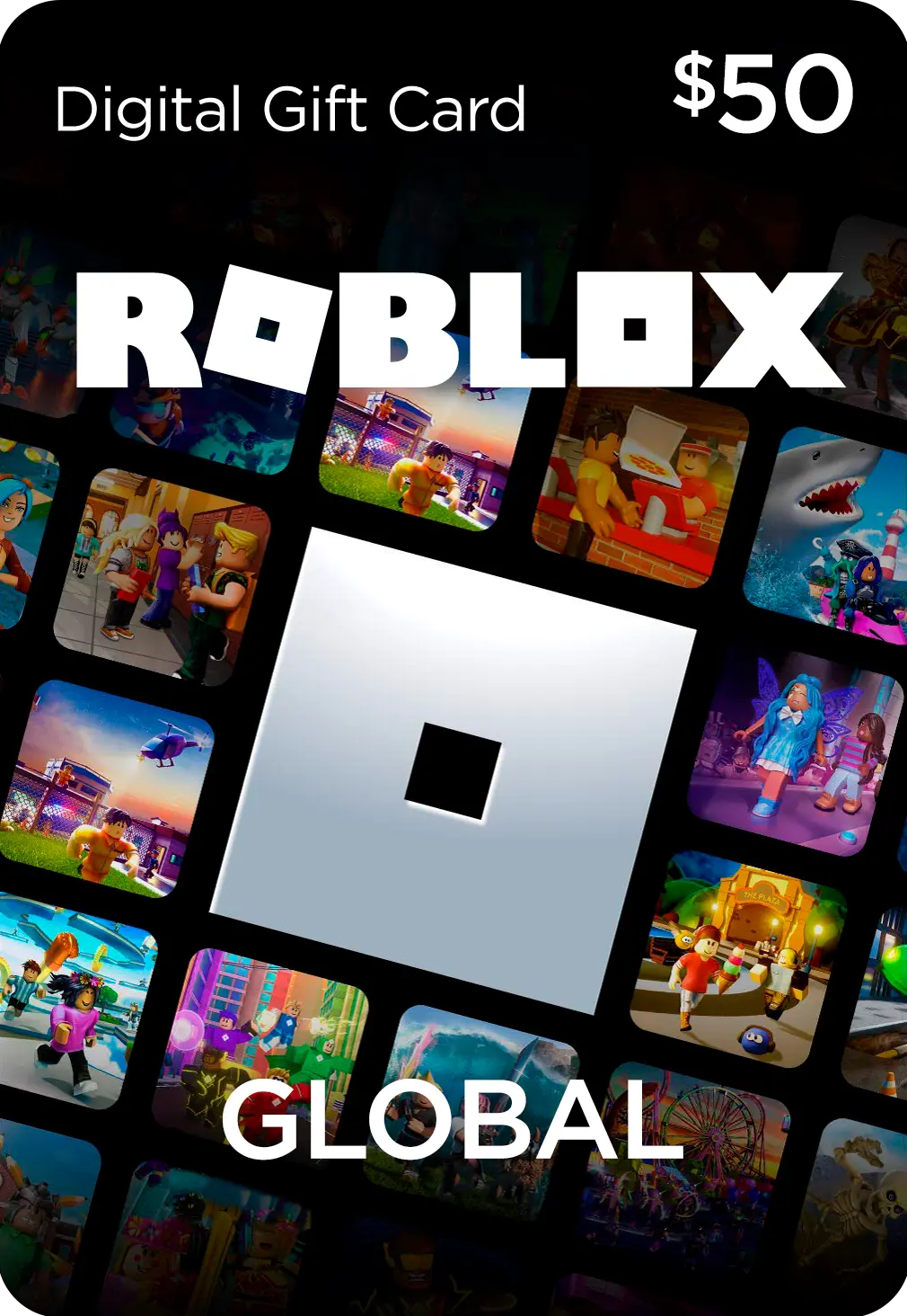 Roblox Card 50 USD Robux Key Global  for sale in Emirates from Games2all