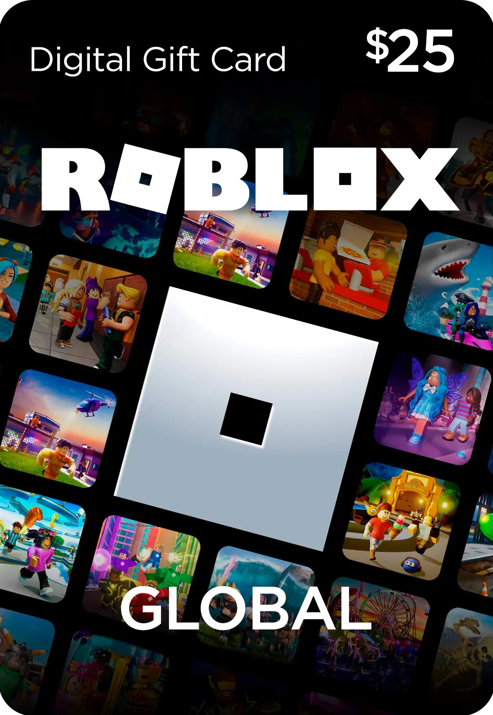 Roblox Card 25 USD Robux Key Global  for sale in Emirates from Games2all