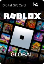 Roblox Card 4 USD Robux Key Global