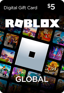 Roblox Card 5 USD Robux Key Global