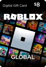 Roblox Card 8 USD Robux Key Global