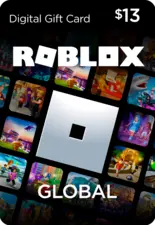 Roblox Card 13 USD Robux Key Global