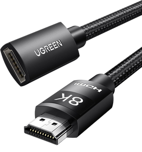 يوجرين HD151 كابل تمديد HDMI ذكر إلى أنثى – 1 متر