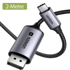 يوجرين CM556 كابل USB-C إلى DisplayPort بدقة 8K – 2 متر