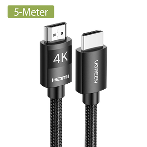 UGREEN HD119 4K HDMI Male to Male Braided Cable - 5M