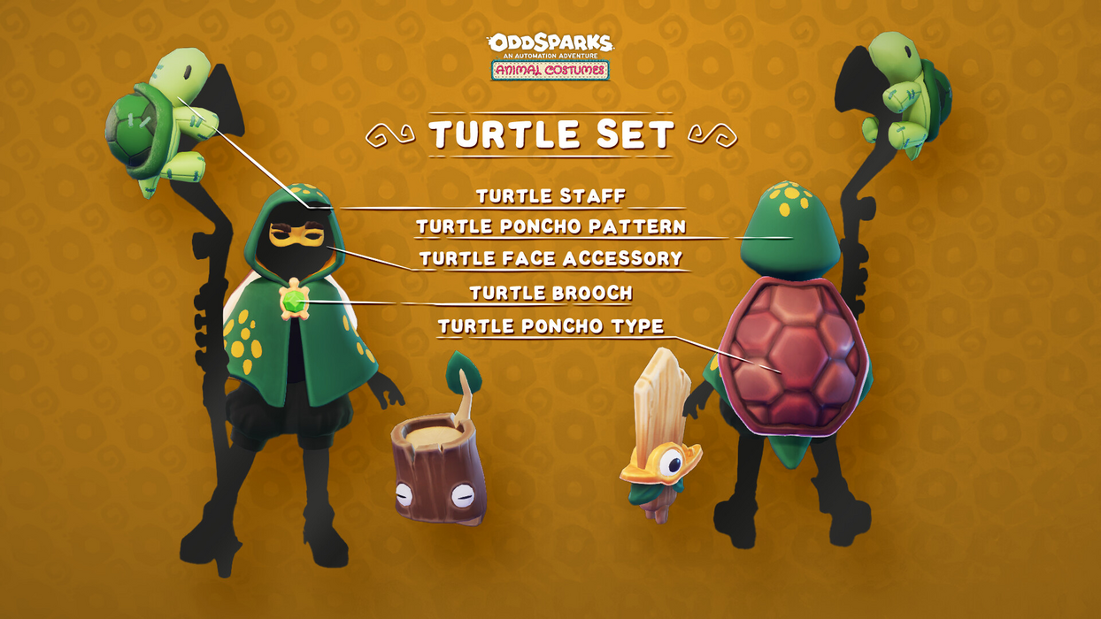 Oddsparks: An Automation Adventure - Tailor's Animal Costumes Pack  for sale in Emirates from Games2all