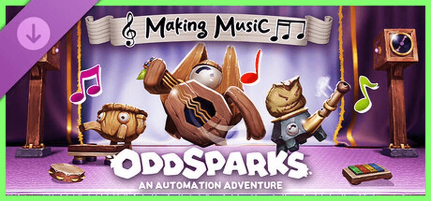Oddsparks: An Automation Adventure - Making Music  للبيع في ألإمارات من خلال Games2all