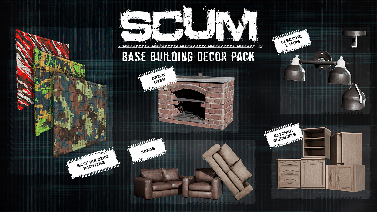 SCUM Base Building Decor Pack  for sale in Emirates from Games2all