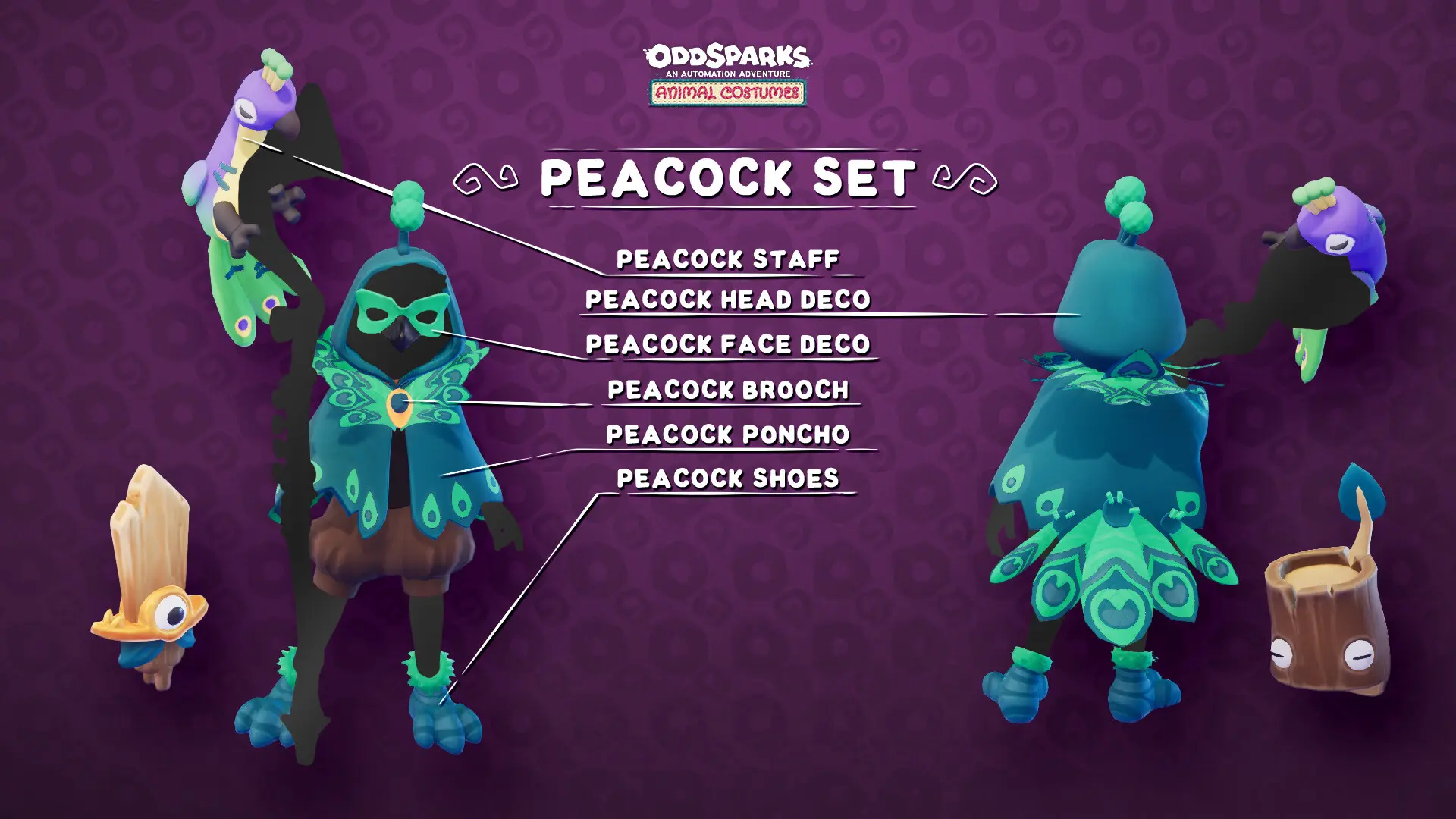 Oddsparks: An Automation Adventure - Tailor's Animal Costumes Pack  for sale in Emirates from Games2all