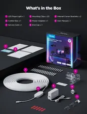 Govee H6641 Neon Rope Light for Wall Lining - 5M   for sale in Emirates from Games2all