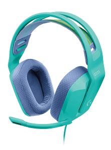 Logitech G335 Wired Gaming Headset - Mint Green - Open Sealed