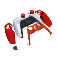Dobe TP5-1529 Protective Cover for PS5 Controller - Red