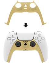 Dobe TP5-1521 Protective suit for PS5 Controller - Light Yellow  for sale in Emirates from Games2all