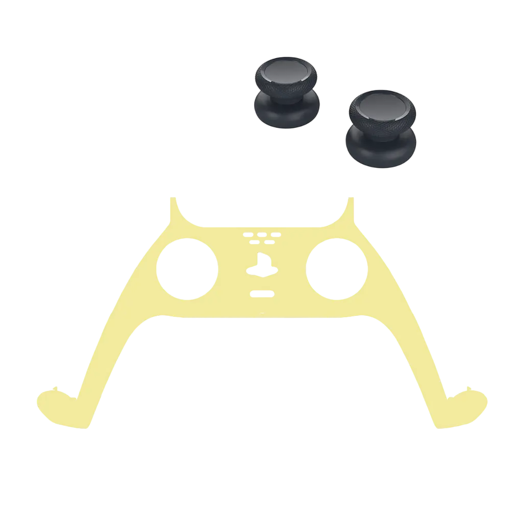 Dobe TP5-1521 Protective suit for PS5 Controller - Light Yellow  for sale in Emirates from Games2all