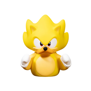 TUBBZ -Sonic The Hedgehog Super Sonic - Rubber Duck Figure 
