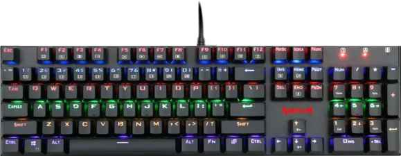 Redragon K565E Rudra Rainbow Mechanical Wired Gaming Keyboard - Blue Switch