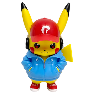 Pokemon - Pikachu Red Cap & Blue Jacket - Mini Figure