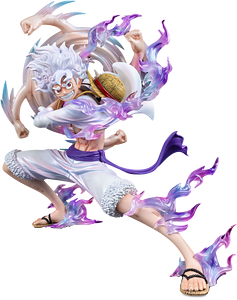 One Piece - Luffy Gear 5 - Dynamic Swinging Punch - Figure