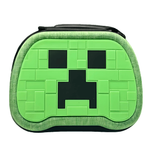 Controllers Storage Case Minecraft Creeper for PS5 PS4 Xbox - Green