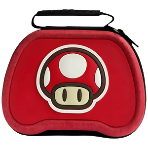 Controllers Storage Case Toad Mushroom for PS5 PS4 Xbox - Red