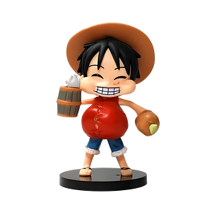 One Piece – Luffy Meat Feast Smile - Mini Figure 