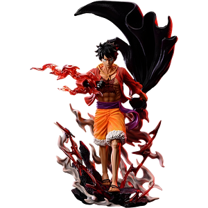 مجسم ثابت ون بيس – لوفي ريد هوك بوضعية قتال – فيجر