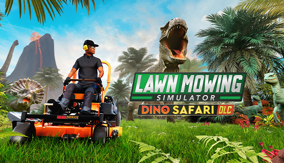 Lawn Mowing Simulator - Dino Safari – صورة 2