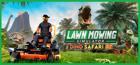 Lawn Mowing Simulator - Dino Safari – صورة 3