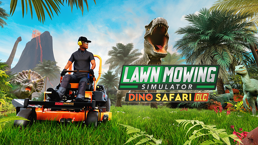 Lawn Mowing Simulator - Dino Safari  for sale in Emirates from Games2all