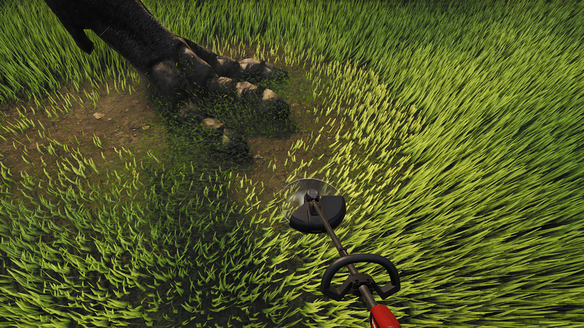 Lawn Mowing Simulator - Dino Safari – صورة 6