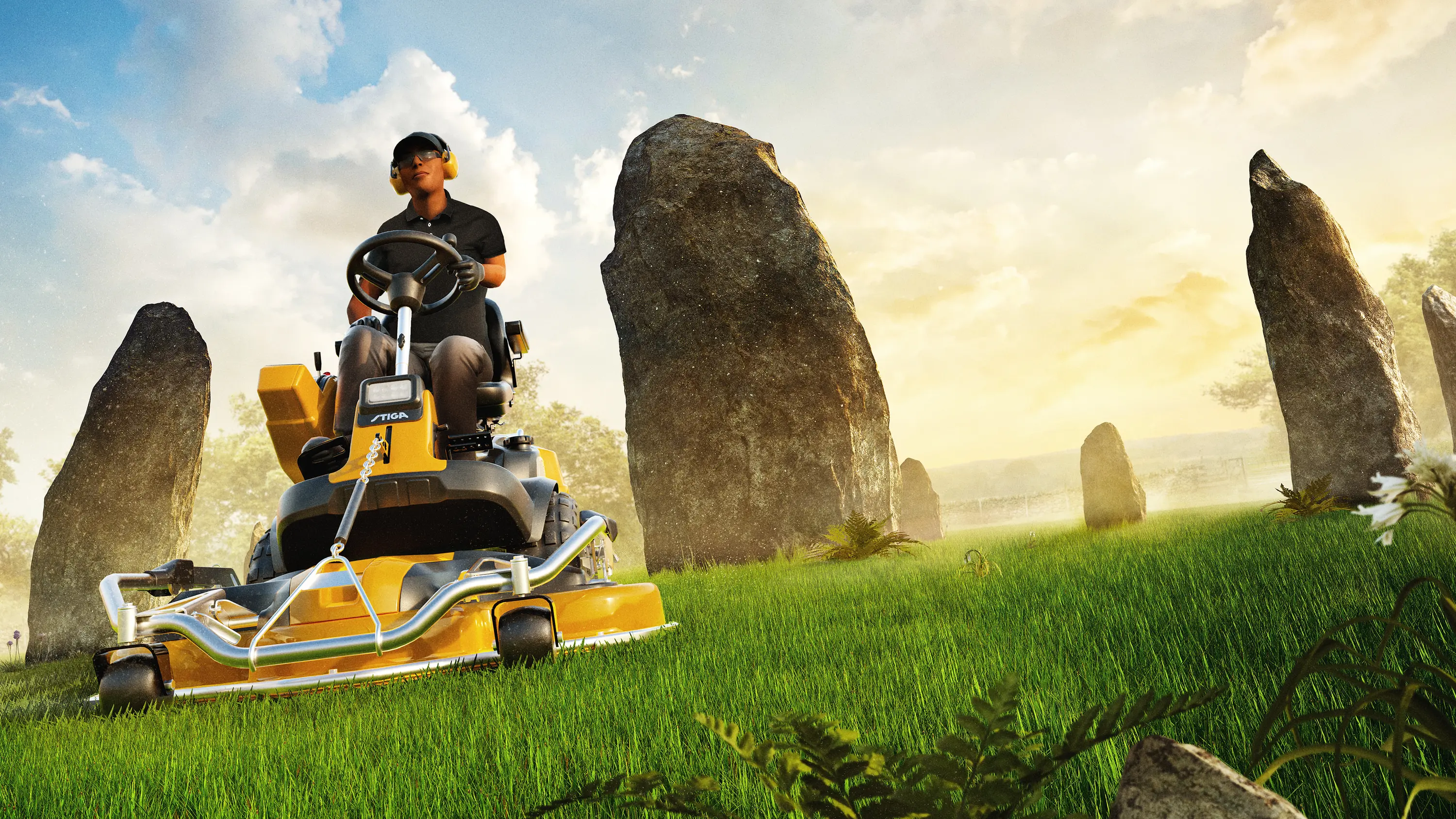 Lawn Mowing Simulator - Ancient Britain  للبيع في ألإمارات من خلال Games2all