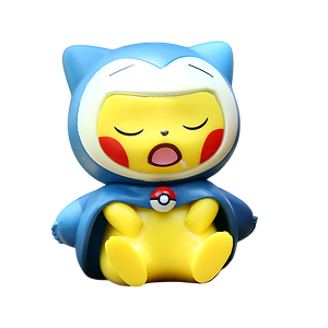 Pokemon - Pikachu Snorlax Costume - Mini Figure