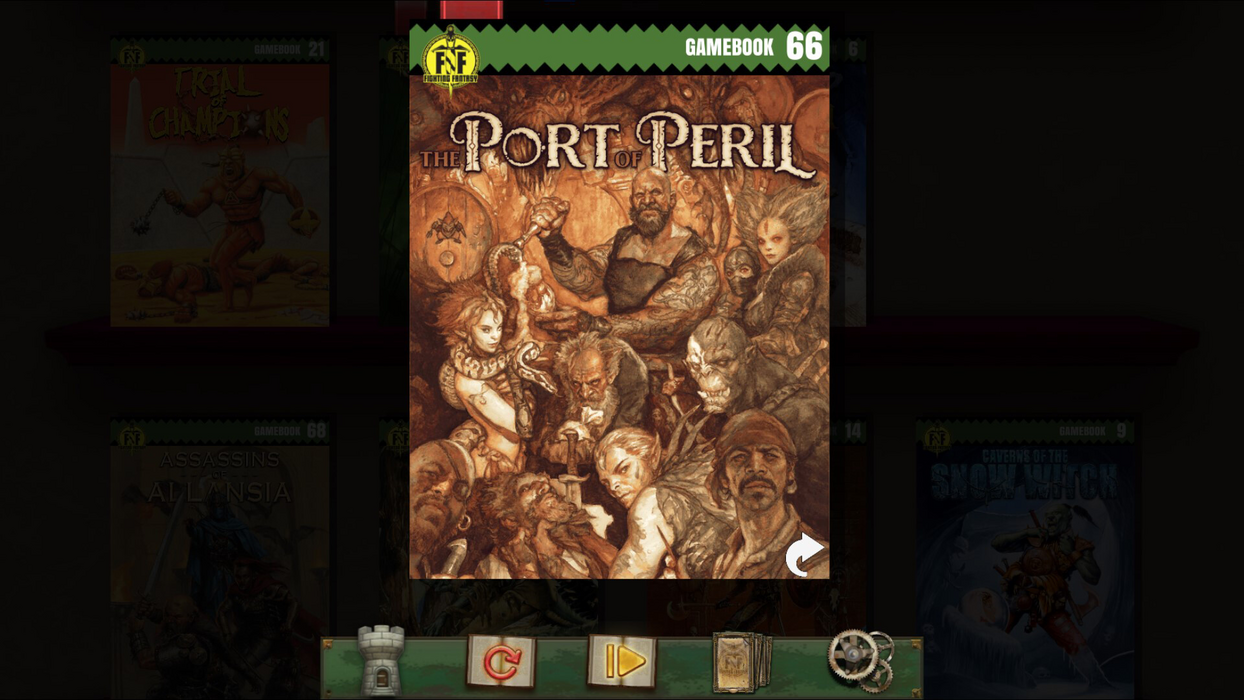 The Port of Peril (Fighting Fantasy Classics)  for sale in Emirates from Games2all