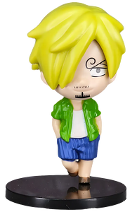 One Piece - Sanji Casual Green Shirt - Mini Figure