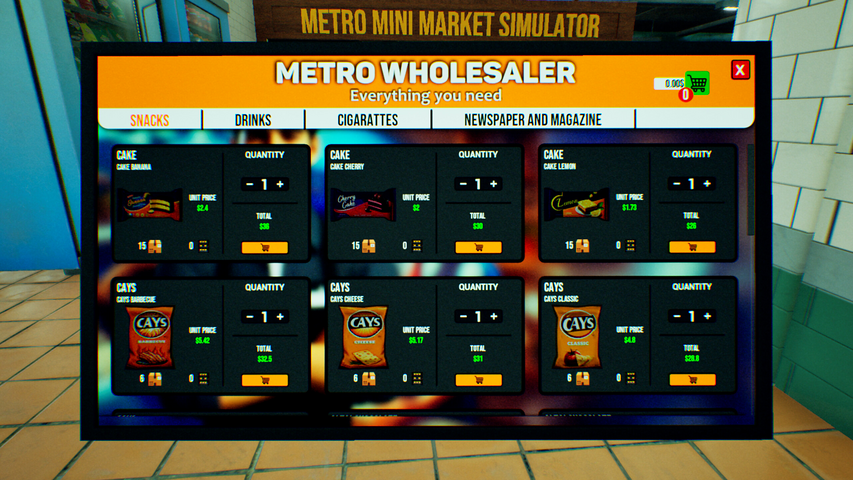 Metro Mini Market Simulator – image 4