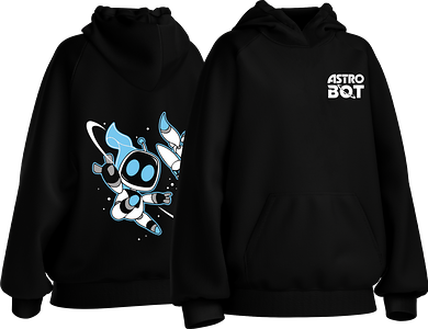 Astro in Orbit – Astro Bot Kids Hoodie