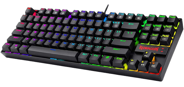 Redragon K552 KUMARA RGB Mechanical Gaming Keyboard - Brown Switch 