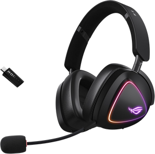 ASUS ROG Delta II Tri-mode RGB Wireless Gaming Headset - Black