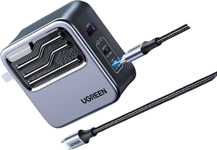 UGREEN CD289 140W GaN Fast Charger With 240W USB-C Cable 1.5M - Black