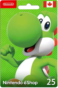 Nintendo E-Shop 25 Gift Card - Canada -  for sale in Emirates from Games2all